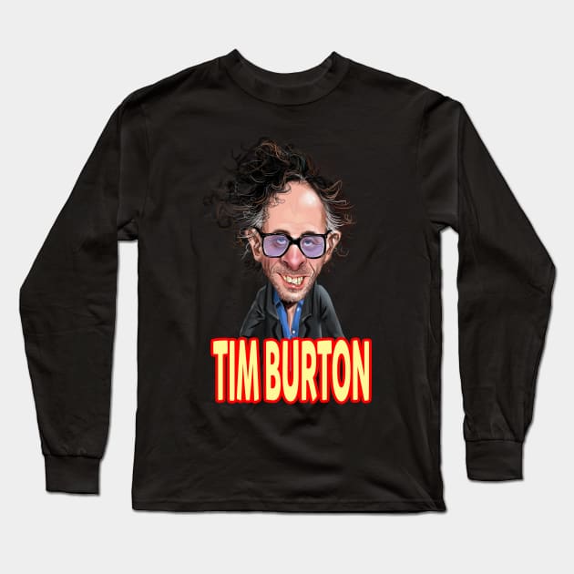 Tim Burton with the tittle Long Sleeve T-Shirt by YonoStore